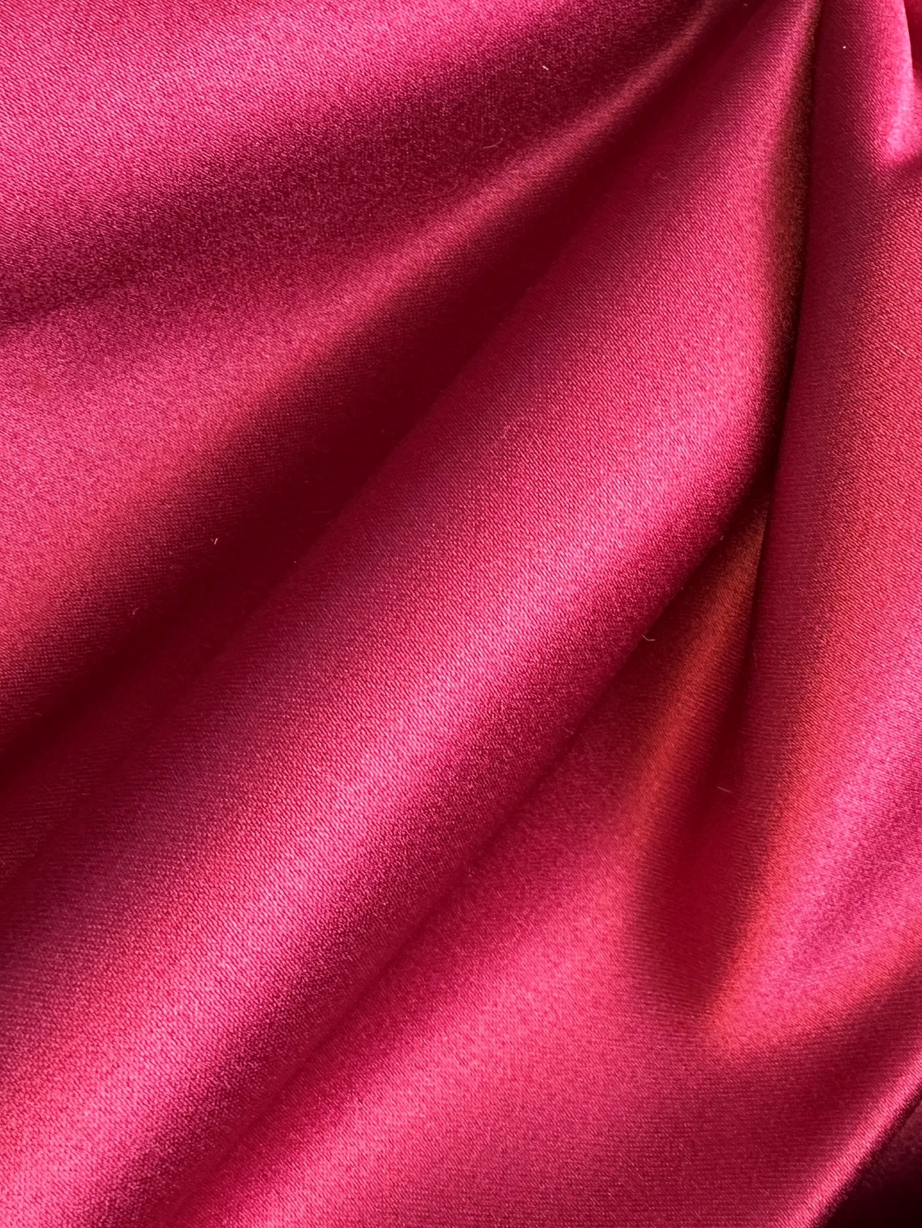 Satin duchesse en polyester marron - Contessa