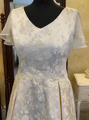 Brocart Jacquard Ivoire - Norfolk