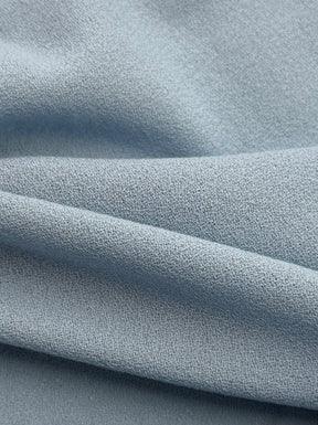 Crêpe de laine italien couleur œuf de canard - P640