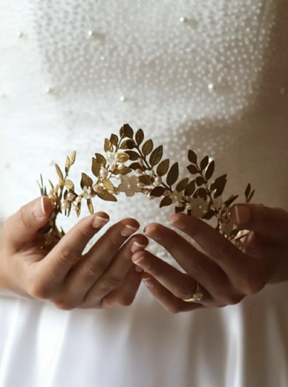 Dentelle Perle Ivoire - Paulina