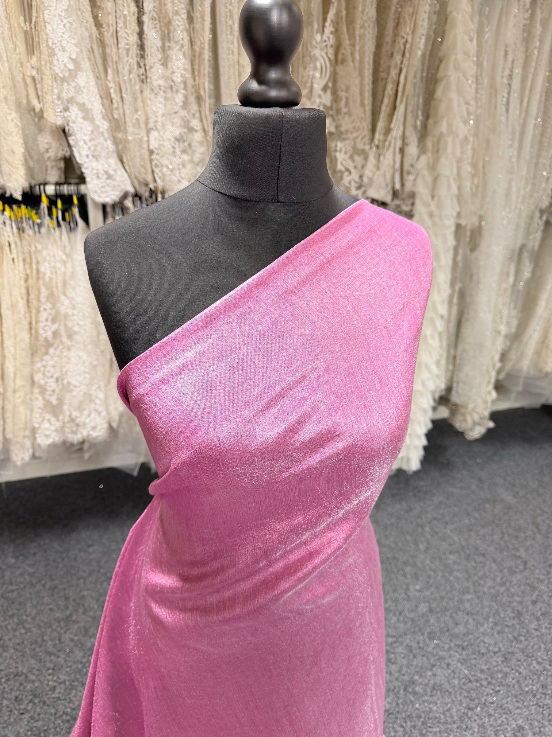 Tissu en viscose mélangée rose - Ferrari