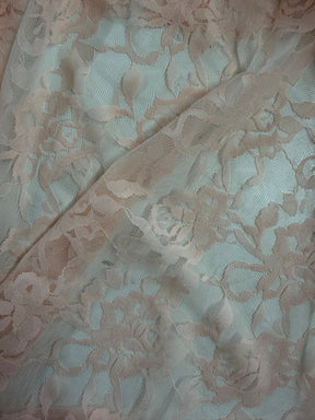 Dentelle Raschel extensible pale rose – Matina