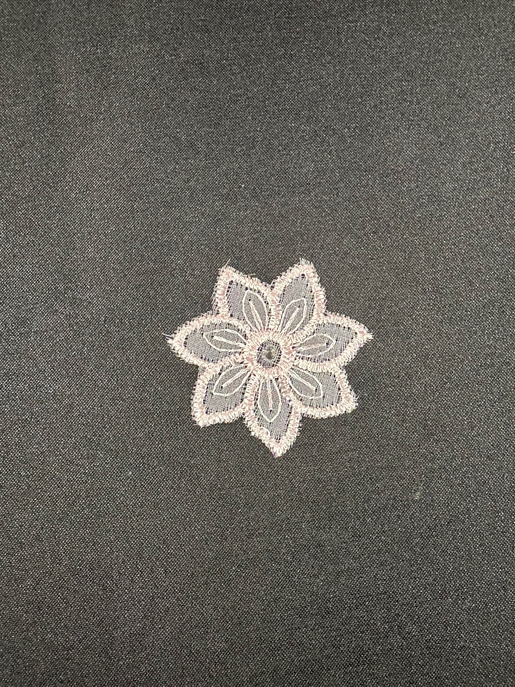 Applique en dentelle irisée dorée - Aladdin (CF AP 34295)