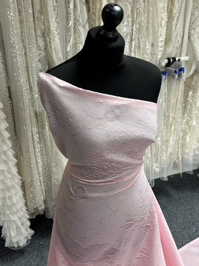 Jacquard cloqué rose - Outcome