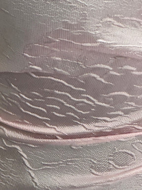 Jacquard texturé rose - Olivia (CF)