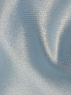 Satin duchesse de polyester bleu poudre - Contessa