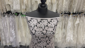 Dentelle Guipure Vieux Rose - P801