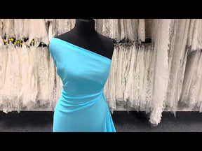 Mousseline de Polyester Turquoise - Benevolence