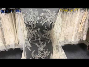 Dentelle cordée ivoire - Milani