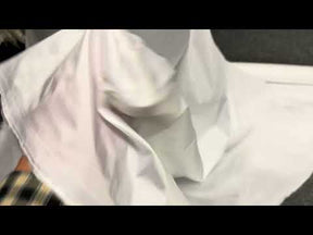 Taffetas blanc 100 % polyester - P75