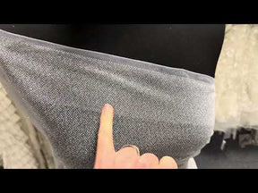 Tulle blanc pailleté - Récupération
