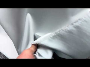 Duck Egg and Silver Double Sided Silk Blend Soft Mikado - P608