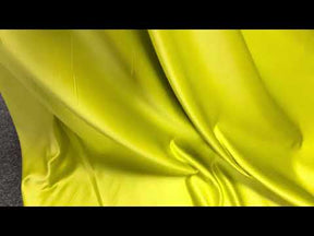 Satin Duchesse Polyester Chartreuse - Contessa
