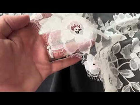 Dentelle Rachel ivoire - Cachemire