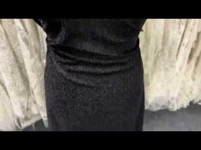 Tricot à paillettes noires avec des paillettes noires - Ghost