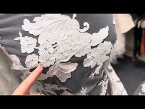 Dentelle cordée ivoire - Potins