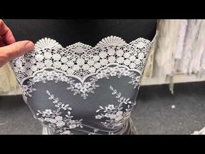 Dentelle Brodée Ivoire - Kirsty