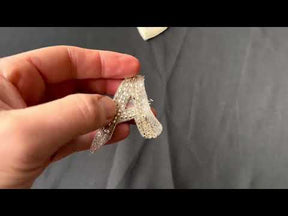 Beaded Letter V
