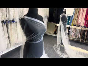 Tulle écologique blanc pour voiles – Tender
