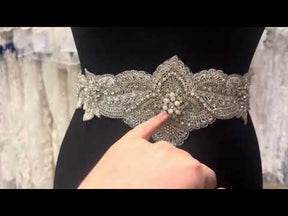 Applique en cristal brodée – Zephyr