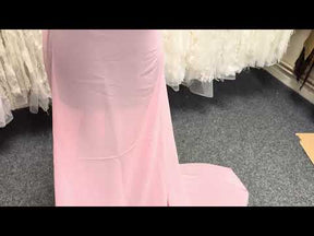 Mousseline Polyester Rose - Benevolence
