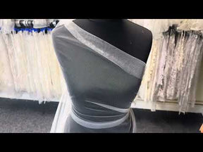 Tulle écologique ivoire pour voiles – Tender