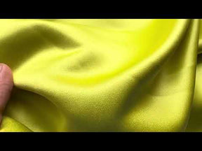 Satin Duchesse Polyester Chartreuse - Contessa