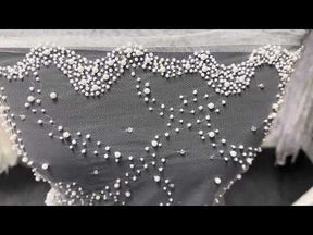 Dentelle ivoire perlée – Nebula
