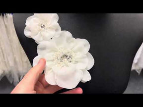 Applique en dentelle ivoire - Alaska