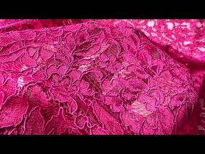 Dentelle rose fuchsia - P947