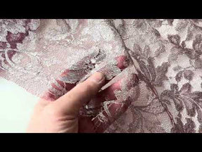 Vin avec dentelle argentée - LA2002