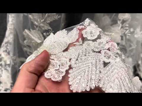 Dentelle Perlée Ivoire - Mercy