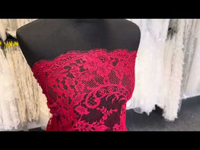 Dentelle Chantilly Écarlate - Kate