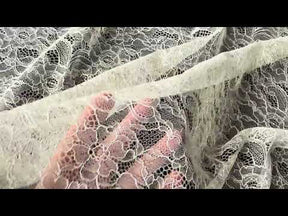 Dentelle Raschel coloris Champagne - P412