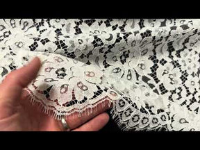 Dentelle Chantilly ivoire - LA4001