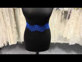 Royal Blue Lace Trim - EF4010
