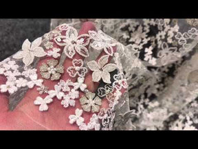 Dentelle Brodée Ivoire - Ernestine