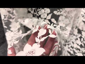 Ivory Embroidered Lace - Gamba