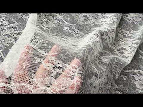 Dentelle à sequins ivoire - LB6003