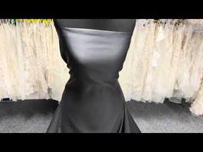 Gunmetal Polyester Satin - Moldova