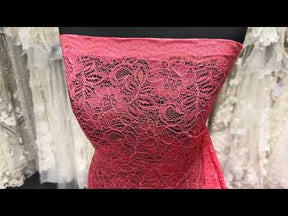 Dentelle cordée corail - Tocca
