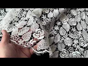 Dentelle Guipure Ivoire - P428