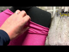 Tissu jersey rose clair pailleté - Daredevil