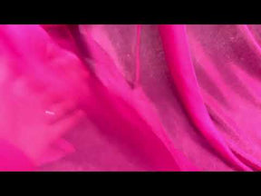 Mousseline de Polyester Rose - Honesty