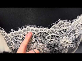 Dentelle Perlée Ivoire – Valérie