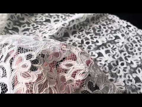 Dentelle de Chantilly ivoire à cordon - Jagger