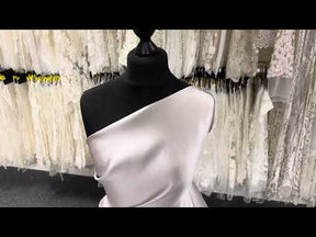 Satin duchesse en polyester perlé - Suprême