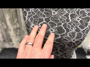 Dentelle Chantilly Cordonnée Ivoire - P727