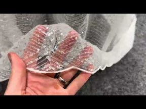 Tulle brodé de sequins ivoire – EB3020