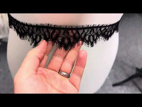 Bordure en dentelle noire - Valentina